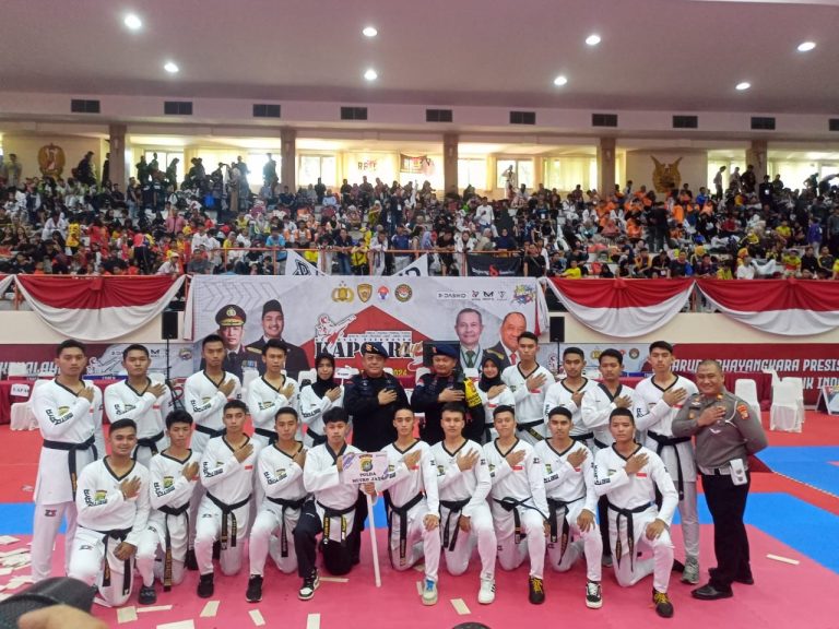 Pembukaan Kejuaraan Nasional Taekwondo Kapolri Cup 2024