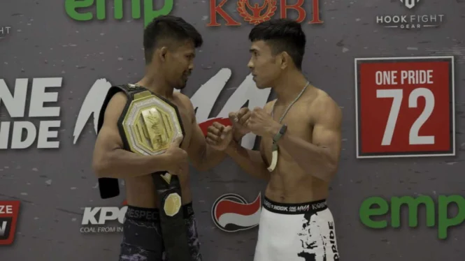 Panggung Panas One Pride MMA 86: Rematch Suwardi vs Aditya Ginting dan Duel Women Strawweight