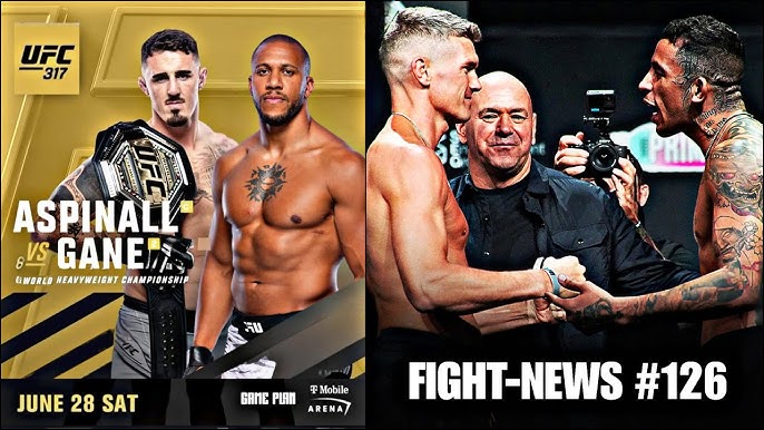 Bukan Du Plessis atau Topuria, Aspinall vs Gane Digadang Jadi Main Event UFC 317