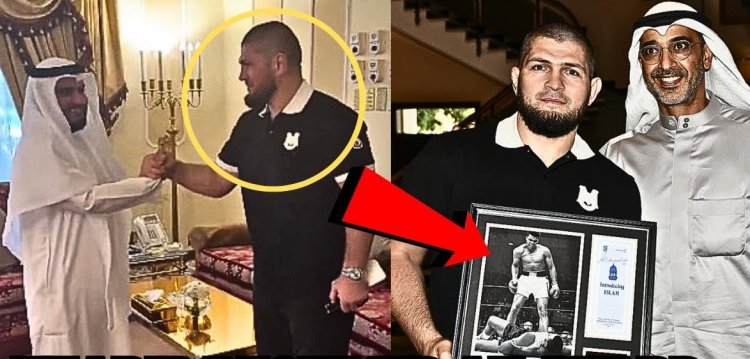 Warisan Tak Terbantahkan, Khabib Terima Penghormatan Spesial dari Muhammad Ali di Kuwait